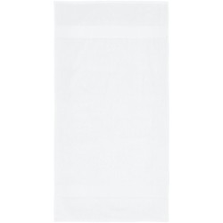 Serviette Charlotte de 50 x 100 cm en coton de 450 g/m²Couleur:Blanc
