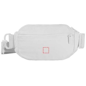 Sac bandoulière recyclé Crescent 500 g/m² Aware™Couleur:Blanc