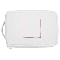 Organiseur de produits de toilette Pack 500 g/m² Aware™ recycléCouleur:Blanc