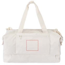 Sac de voyage Trip Aware™ de 42 L en matériaux recyclésCouleur:Blanc cassé