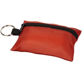 Pochette porte-clés 16 pièces pour premiers secours ValdemarCouleur:Rouge