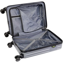 Valise cabine Rover de 20" et 40 L recyclée GRSCouleur:Argent