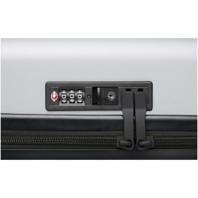 Valise cabine Rover de 20" et 40 L recyclée GRSCouleur:Argent