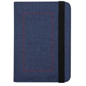 Porte-passeport RFID Ross en rPET certifié GRSCouleur:Bleu cobalt