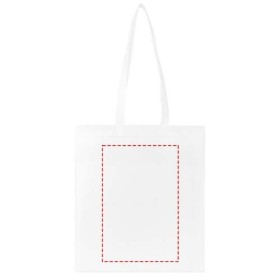 Sac shopping convention EcoSeal de 6 L non tissé en matériaux recyclés certifiés GRSCouleur:Blanc