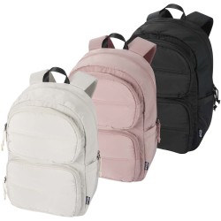 Sac à dos pour ordinateur portable Puffer de 15,6" recyclé et certifié GRS, de15 LCouleur:Grès