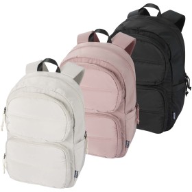 Sac à dos pour ordinateur portable Puffer de 15,6" recyclé et certifié GRS, de15 LCouleur:Grès