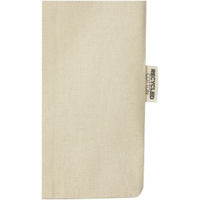 Sac shopping Rainbow de 5 l en coton recyclé 180 g/m²Couleur:Naturel