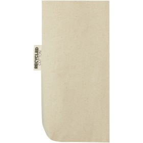 Sac shopping Rainbow de 5 l en coton recyclé 180 g/m²Couleur:Naturel
