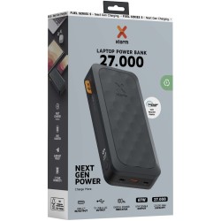 Batterie de secours Xtorm FS5271 Fuel Series de 27 000 mAh 67 WCouleur:Noir midnight