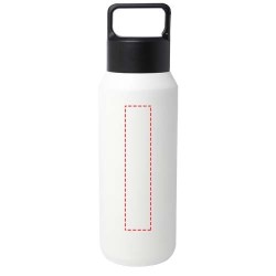 Bouteille avec isolation sous vide Astra de 600 ml en cuivre et acier inoxydable recyclé certifié RCS (compatible avec les boiss