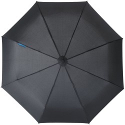 Parapluie à ouverture/fermeture automatique 21,5" TravCouleur:Noir