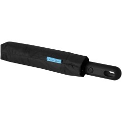 Parapluie à ouverture/fermeture automatique 21,5" TravCouleur:Noir