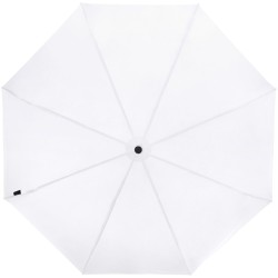 Parapluie 21" pliable windproof en PET recyclé BirgitCouleur:Blanc