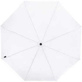Parapluie 21" pliable windproof en PET recyclé BirgitCouleur:Blanc