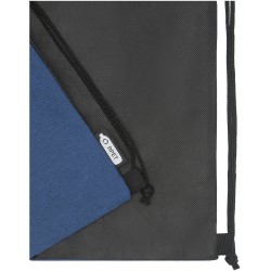 Sac à dos Ross en rPET avec cordon de serrage 5LCouleur:Bleu cobalt