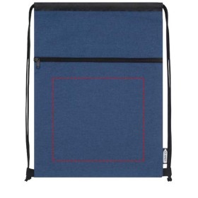 Sac à dos Ross en rPET avec cordon de serrage 5LCouleur:Bleu cobalt