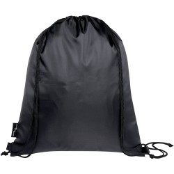 Sac pliable 7 L recyclé avec cordon de serrage AshCouleur:Gris / Noir