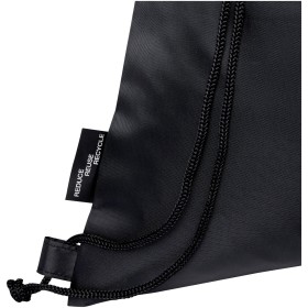 Sac pliable 7 L recyclé avec cordon de serrage AshCouleur:Gris / Noir