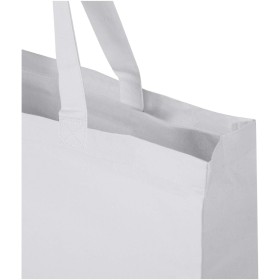 Grand sac shopping Odessa en coton recyclé 220 g/m² certifié GRSCouleur:Blanc