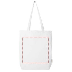 Sac shopping Florida certifié GRS 270 g/m² 10LCouleur:Blanc