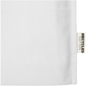 Sac shopping à soufflets Florida certifié GRS 270 g/m² 14LCouleur:Blanc