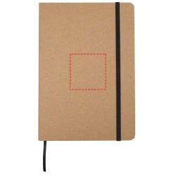 Carnet A5 en papier de pierre Holm ligné à couverture rigideCouleur:Beige