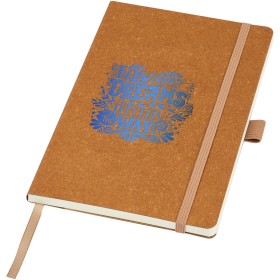 Carnet de notes Kilau en cuir recycléCouleur:Naturel