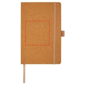 Carnet de notes Kilau en cuir recycléCouleur:Naturel