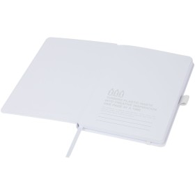 Carnet de notes Thalaasa en plastique océaniqueCouleur:Blanc