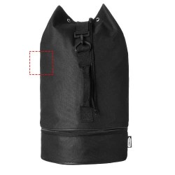 Sac marin Idaho en plastique recyclé 35LCouleur:Noir