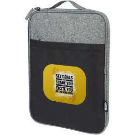 Housse pour ordinateur portable Reclaim 14" recyclé GRS bicolore de 2,5 LCouleur:Noir / Gris