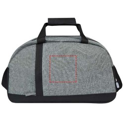 Sac de voyage et de sport Reclaim recyclé GRS bicolore de 21 LCouleur:Noir / Gris