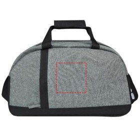 Sac de voyage et de sport Reclaim recyclé GRS bicolore de 21 LCouleur:Noir / Gris