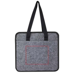 Rangement pliable pour voiture Felta en feutre recyclé certifié GRSCouleur:Gris moyen