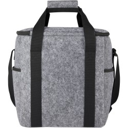 Sac isotherme Felta pour boissons en feutrine recyclée GRS de 21 LCouleur:Gris moyen