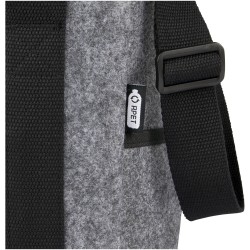 Sac isotherme Felta pour boissons en feutrine recyclée GRS de 21 LCouleur:Gris moyen