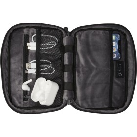 Pochette de rangement Rise recyclée certifiée GRSCouleur:Noir