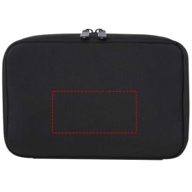 Pochette de rangement Rise recyclée certifiée GRSCouleur:Noir