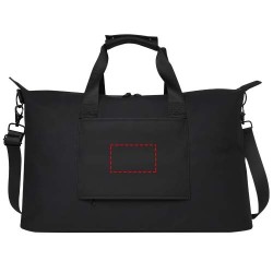 Sac de voyage Turner de 15,6" certifié GRS recyclé de 36 LCouleur:Noir