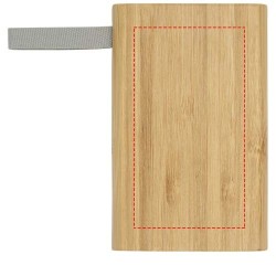 Batterie de secours Tulda de 5 000 mAh en bambouCouleur:Naturel