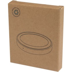 Tapis de charge sans fil Freal de 15 W en plastique recycléCouleur:Blanc