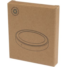 Tapis de charge sans fil Freal de 15 W en plastique recycléCouleur:Blanc