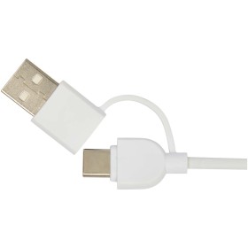 Tapis de charge sans fil Freal de 15 W en plastique recycléCouleur:Blanc