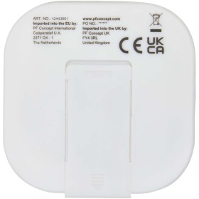 Casque filaire type C Baekdu avec boîte de rangement en plastique recycléCouleur:Blanc