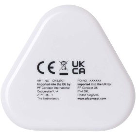 Écouteurs Rebel avec étui de rangement en plastique recycléCouleur:Blanc