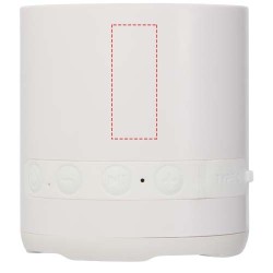 Haut-parleur Hunor sans fil de 3 W en plastique recycléCouleur:Blanc