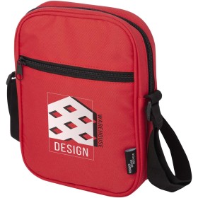 Sac bandoulière Byron de 2 L recyclé certifié GRSCouleur:Rouge