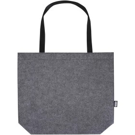 Sac shopping à soufflets Felta GRS en feutrine recyclée de 20LCouleur:Gris moyen