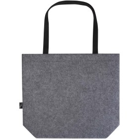 Sac shopping à soufflets Felta GRS en feutrine recyclée de 20LCouleur:Gris moyen